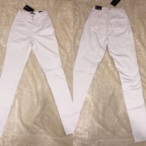 High waisted fashion Nova jeans
